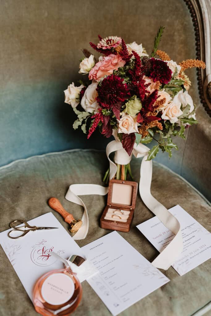 Bouquet de mariée - Fleuriste mariage Paris Ile-de-France