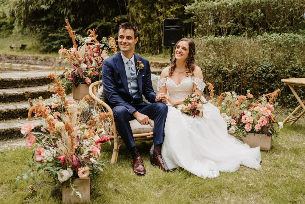 Décor de cérémonie laïque - Fleuriste mariage Paris