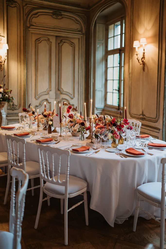 Table d'honneur - Fleuriste mariage Paris Ile-de-France