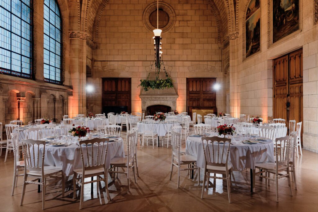 Mariage au château Saint Philippe Meudon_salle de réception_Duo Azul