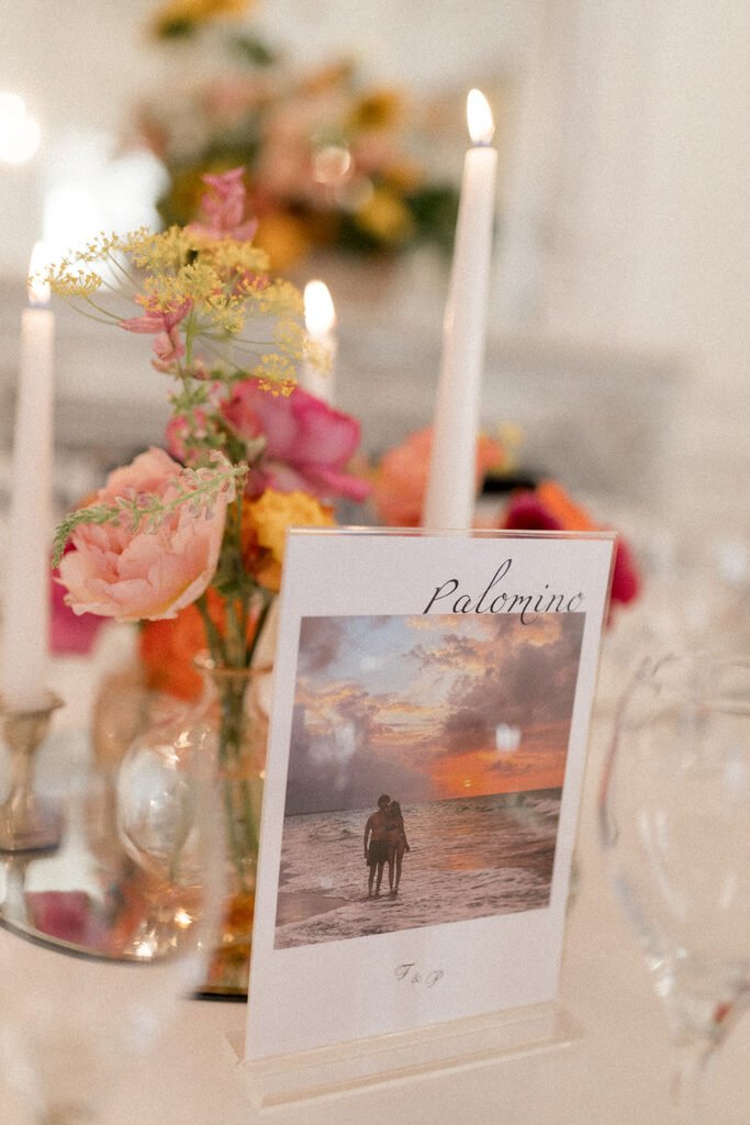 Centre de table pour mariage