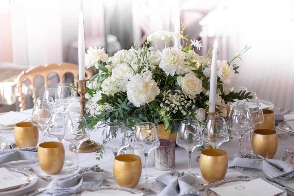 Centre de table - Le Jardin d'Audrey - Fleuriste mariage Paris_Photo Audrey Courtois