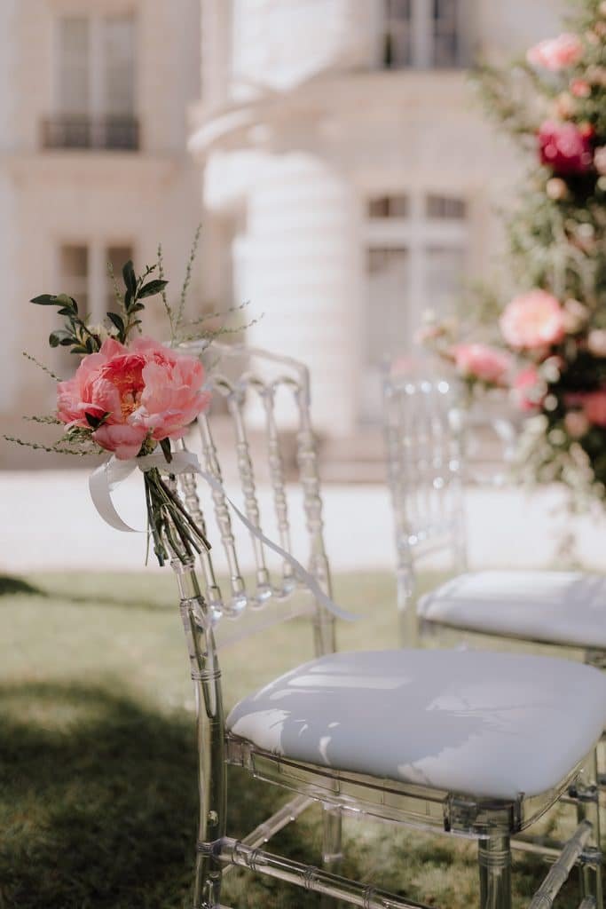 Chaise fleurie - Fleuriste Mariage_Ile de France_Photo Lika and Banshoya