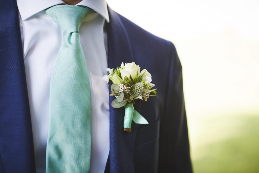 Le Jardin d'Audrey - Wedding groom boutonniere